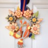 Autumn Wreath: Cookie and Photo by Fernwood Cookie