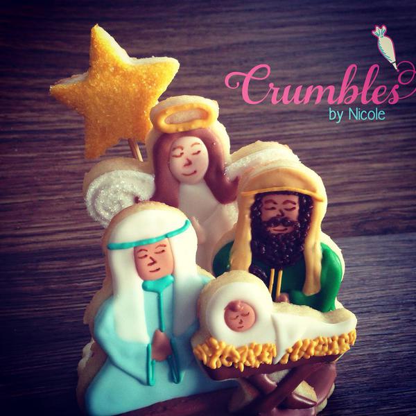 3D Nativity-Crumbles by Nicole