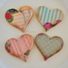 #3 - Vintage Heart Cookies: By Belleissimo Cookies