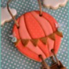 Hanging Hot Air Balloon Cookie #2: Cookies and Photo by Sugar Pearls Cakes &amp; Bakes