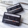 Chocolate Cassette Tapes: Photo and Chocolate Tapes by Dany Lind of Dany's Cakes
