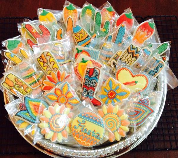 #7 - Mexican-Themed Cookie Platter by sweetcookiemoon