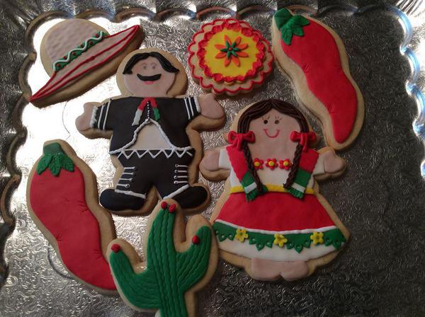 #9 - Cinco de Mayo Cookies by sweet treat productions