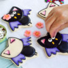 Simple Bat Cookies: Cookies and Photos by Lisa Snyder