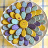 Daisy Cookie Platter: Cookies and photo by Sugar Pearls Cakes &amp; Bakes