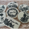 #3 - Black and White Mothers' Day Cookies: By HENS1