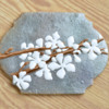 Piping Plum Blossom Flowers: Cookie and Photo by Honeycat Cookies