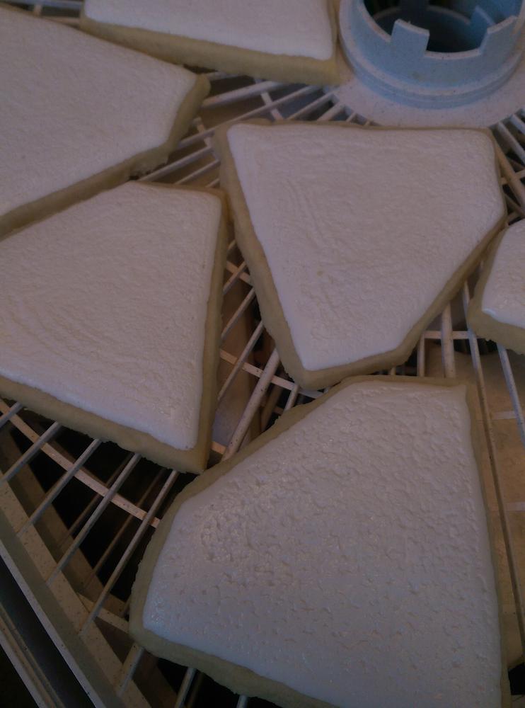 Royal Icing Drying with Strange Texture in Dehydrator