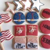 #2 - US Marine Corps Set: By Hoosier Sugar Cookies