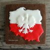 #7 - Poland (Map and Flag): By Piernikowe Serca