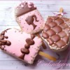 #1 - Choco-Creamy Popsicle Cookies: By Evelindecora