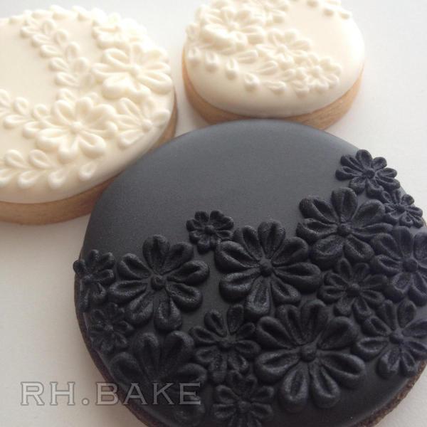 #3 - Black and White Flowers by RH Bake