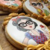Nerdy Snow White Cookie: Cookies and Photo by Cookie Cowgirl