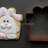 Bunny with Present Cutter: Cookie and Photo by Bakerloo Station