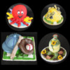 Winning 3-D Beehive Cookie from Food Network Competition (Plus, Others!): Cookies and Photos by Susan Carberry