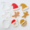 Christmas Cutters: CookieCutterKingdom Christmas Cutters; Photo and Cookies by Sara Naim of Kisstorta