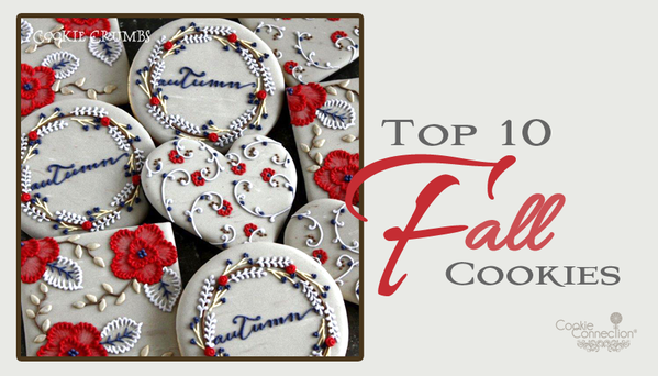 Top 10 Fall Cookies Banner