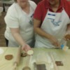 Patrice Romzick and Her Wonderful Assistant Demystify Springerle Cookies!: Photo by Jennifer Wallace