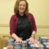 Bake at 350 (Bridget) with Her Cookies on Imperial Sugar Boxes: Photo by Jennifer Wallace