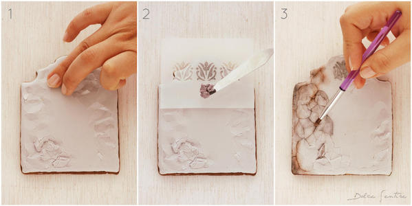 Steps 1, 2, and 3: Cookies and Photos by Dolce Sentire
