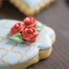 Fall Floral: Cookies and Photo by Bake at 350