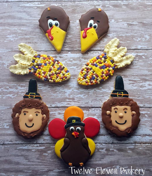 #8 - Thanksgiving Cookies by Shannon at Twelve Eleven Bakery