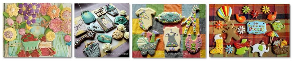 Cookie Design and Decoration Class with The Cookie Architect- April Showers Bring May Flowers
