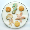 Sea Creatures, Lucy's Personal Favorite: Cookies and Image by Honeycat Cookies