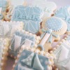 Cam Cam-Themed Baby Shower Set: Cookies and Photo by Lille Kage Hus