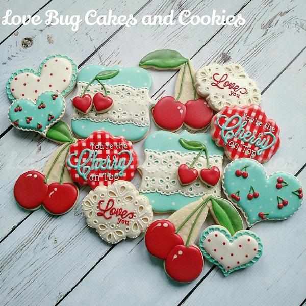 #2 - Cherry Valentine by Love Bug Cookies
