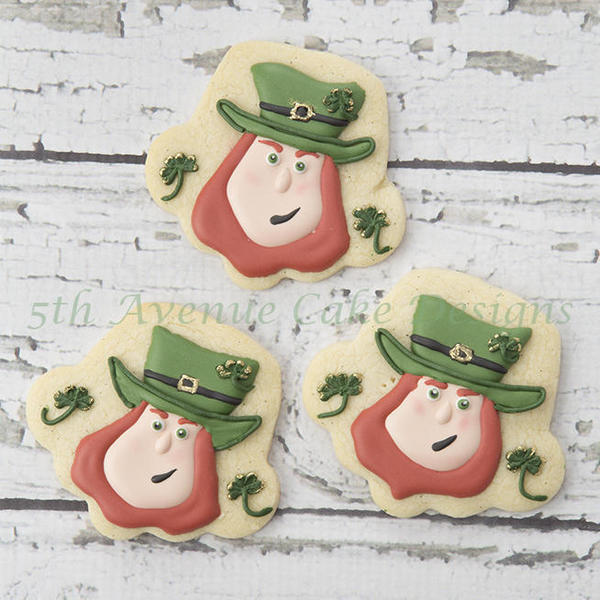 #4 - How to Decorate Leprechaun Cookies for St. Patrick's Day by bobbiebakes
