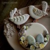 #4 - Spring Egg Wreath and Birds: By mintlemonade (cookie crumbs)