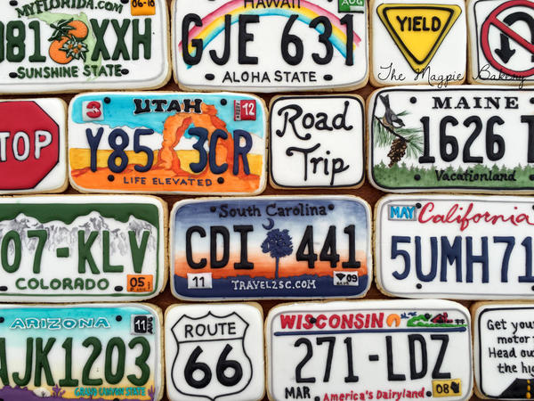 #10 - US License Plates by Maggie Morrison