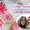 Cookier Close-up Banner: Cookies and photos by Allegra Crea; graphic design by Julia M Usher