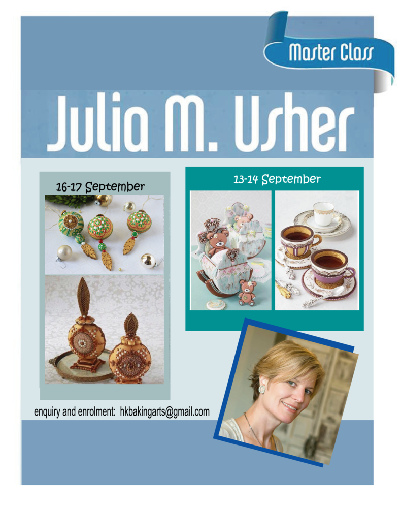 Master Cookie Decorating Class (#2) with Julia M Usher in Hong Kong