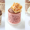 Rose Trio: Cookie Cupcake Liner and Photo by Julia M Usher