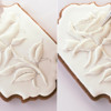 Piping Royal Icing Rose Petal Edges: Cookie and Photos by Dolce Sentire