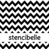 Stencibelle Stencil: Stencil and Photo by Stencibelle