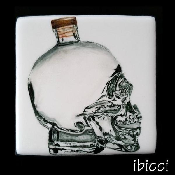 #3 - Crystal Skull Bottle by Kat Rutledge-Ibicci