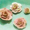 Shabby Chic Royal Icing Roses: Roses and Photo by Honeycat Cookies