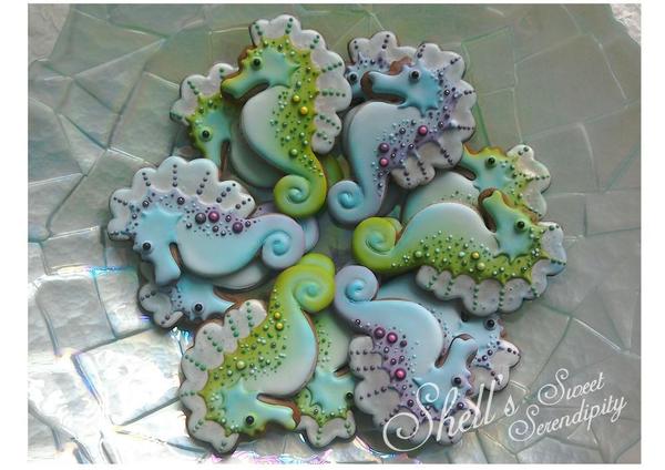 #2 - Seahorse Cookies by Shell's Sweet Serendipity