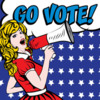Go Vote Clip Art: Purchased from 123rf.com