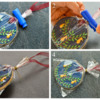 Pear Tree Christmas Bauble Cookie Collage 3: Photos and Cookies by Honeycat Cookies