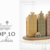 Top 10 Cookies Banner: Cookies and Photo by mintlemonade (cookie crumbs); Graphic Design by Julia M Usher