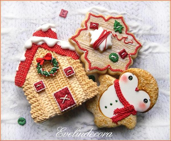 #9 - Knit Christmas Cookies by Evelindecora