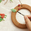 Sticking Transfers on Cookie - Part I: Cookie and Photo by Dolce Sentire