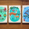 Mid-Century-Inspired Woodland Christmas: By Aproned Artist