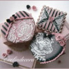 #5 - Valentine's Day Brush Embroidery Cookies: By Evelindecora