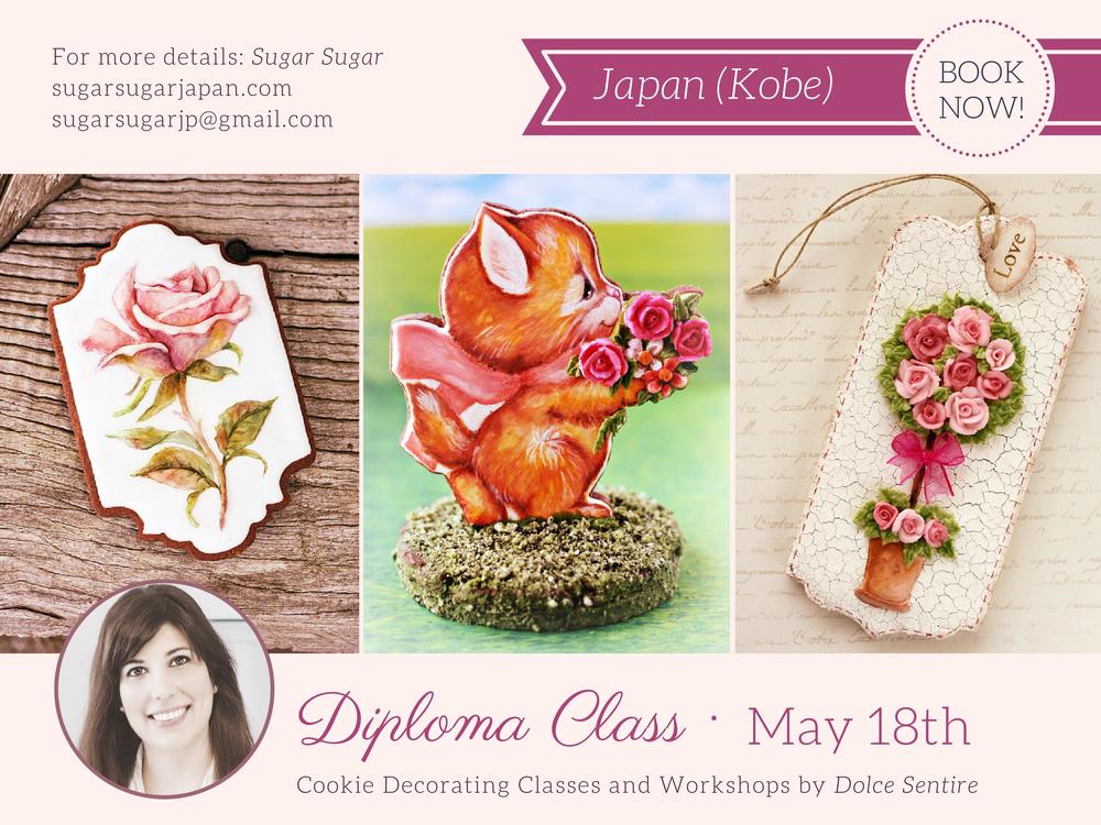 Dolce Sentire in Japan · Cookie Decorating Classes and Workshops