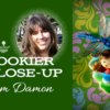 Kim's Cookier Close-up Banner: Cookie and Photos by Kim Damon; Graphic Design by Julia M Usher